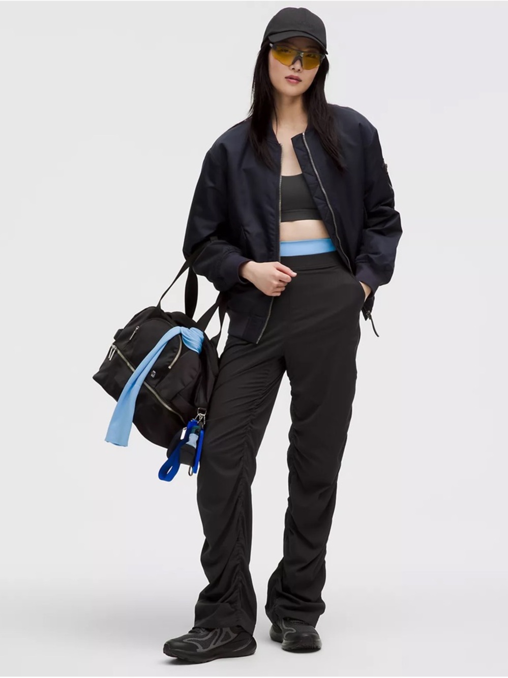 Dance Studio Slim-Fit High-Rise Flared Pant